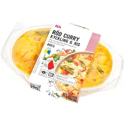 Färdigmat Röd Curry med Kyckling &amp; Ris 400g ICA.