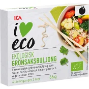 Grönsaksbuljong Ekologisk 6-p 66g ICA I love eco.