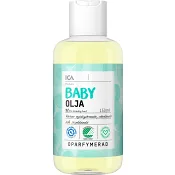 Baby Olja 150ml ICA hjärtat.