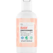 Baby Dusch-schampo 200ml ICA Hjärtat.