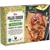 Pulled Chicken Smokey BBQ med glaze 500g ICA.