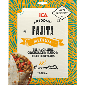 Kryddmix Fajita medium 28g ICA.