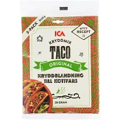 Kryddmix Taco Mild 28g 3-p ICA.