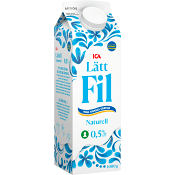Lättfil Naturell 0,5% 1000g ICA.