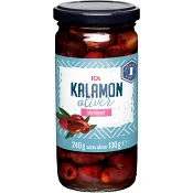 Kalamonoliver urkärnade 240g ICA.