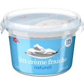 Crème fraiche Lätt 13% 2dl ICA.