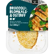 Broccoli &amp; Blomkålsbiffar med ost 200g ICA.