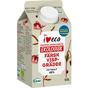 Vispgrädde 40% 5dl KRAV ICA I love eco.