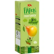 Fruktdryck Päron 20cl ICA.