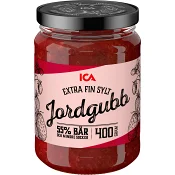 Jordgubbssylt Extra fin 400g ICA.