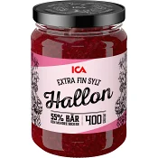 Hallonsylt Extra fin 400g ICA.