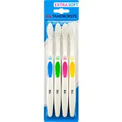 Tandborste Extra Mjuk 4-p ICA.