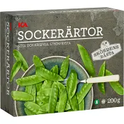 Sockerärtor Fryst 200g ICA.