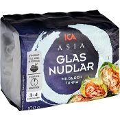 Glasnudlar 100g ICA Asia.