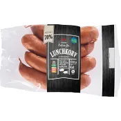 Lunchkorv Extra fin 70% kötthalt 400g ICA.