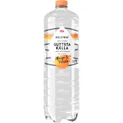 Vatten Kolsyrad Mango &amp; persika 1,5l ICA.