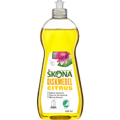 Diskmedel Citrus 650ml Miljömärkt ICA Skona.