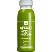 Juice Spenat äpple &amp; selleri Kallpressad 250ml ICA.