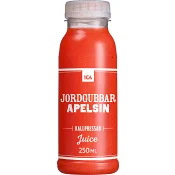 Juice Jordgubb &amp; apelsin 250ml ICA.