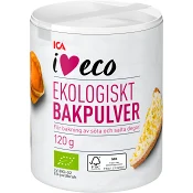 Bakpulver Ekologiskt 120g ICA I love eco.