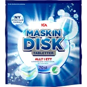 Maskindisktabletter 70-p ICA.