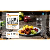 Kycklingköttbullar Fryst 600g ICA.