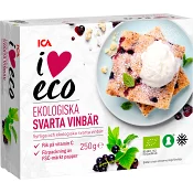 Svarta Vinbär Eko 250g ICA I love eco.