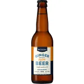 Ginger Beer light Alkoholfri 33cl ICA Selection.