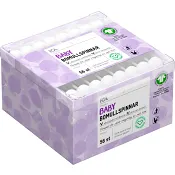 Bomullspinnar Baby Ekologisk 56-p ICA Hjärtat.