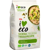 Fiberhavregryn Ekologiska 700g ICA I love eco.