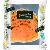 Lax Färsk Gravad 150g Miljömärkt ICA.