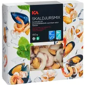 Skaldjursmix frysta 350g ICA.