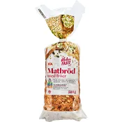 Matbröd med fröer 500 g ICA.