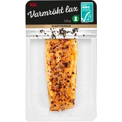 Lax Färsk Varmrökt Peppar 125g Miljömärkt ICA.