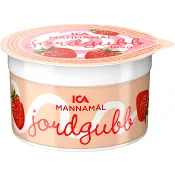 Mannamål Jordgubb 165g ICA.