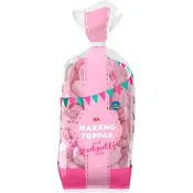 Marängtoppar Jordgubb 120g ICA.