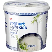 Grekisk Yoghurt 10% 1000g ICA.
