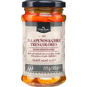Jalapeño Tres Color 225g ICA Selection.