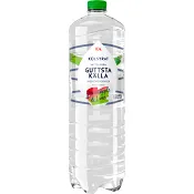 Vatten Granatäpple Lime 1,5l ICA.