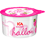 Rismål Hallon 2,8% 175g ICA.