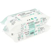 Tvättservetter Baby Oparfymerad DUO-pack 144-p ICA.