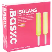 Isglass Päron &amp; mango 12-p 420ml ICA Basic.
