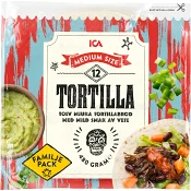 Tortillabröd Familjepack 12-p ICA.