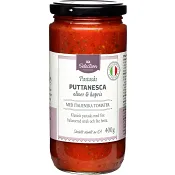 Pastasås Puttanesca 400g ICA Selection.