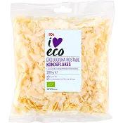 Kokosflakes Ekologiska rostade 200g ICA I love eco.