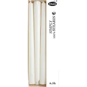 Antikljus Vit 25cm 10-pack Duni.