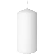 Blockljus Vit 7x15cm Duni.