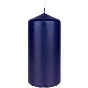 Blockljus Mörkblå 1st Duni.