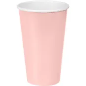 Pappersbägare Engångs Rosa 10st Duni.