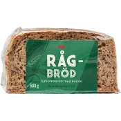 Rågbröd fyra korn 500g ICA.